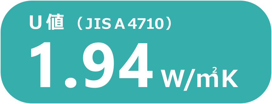 H-5等級（U値＝1.94W/㎡K）